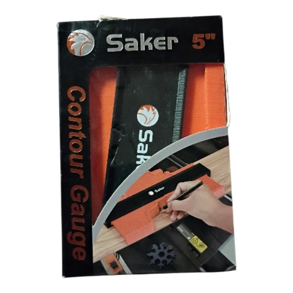 NWOT Saker Contour Gauge 5"